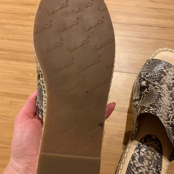 Splendid SnakeSkin Espadrilles - Picture 3 of 6